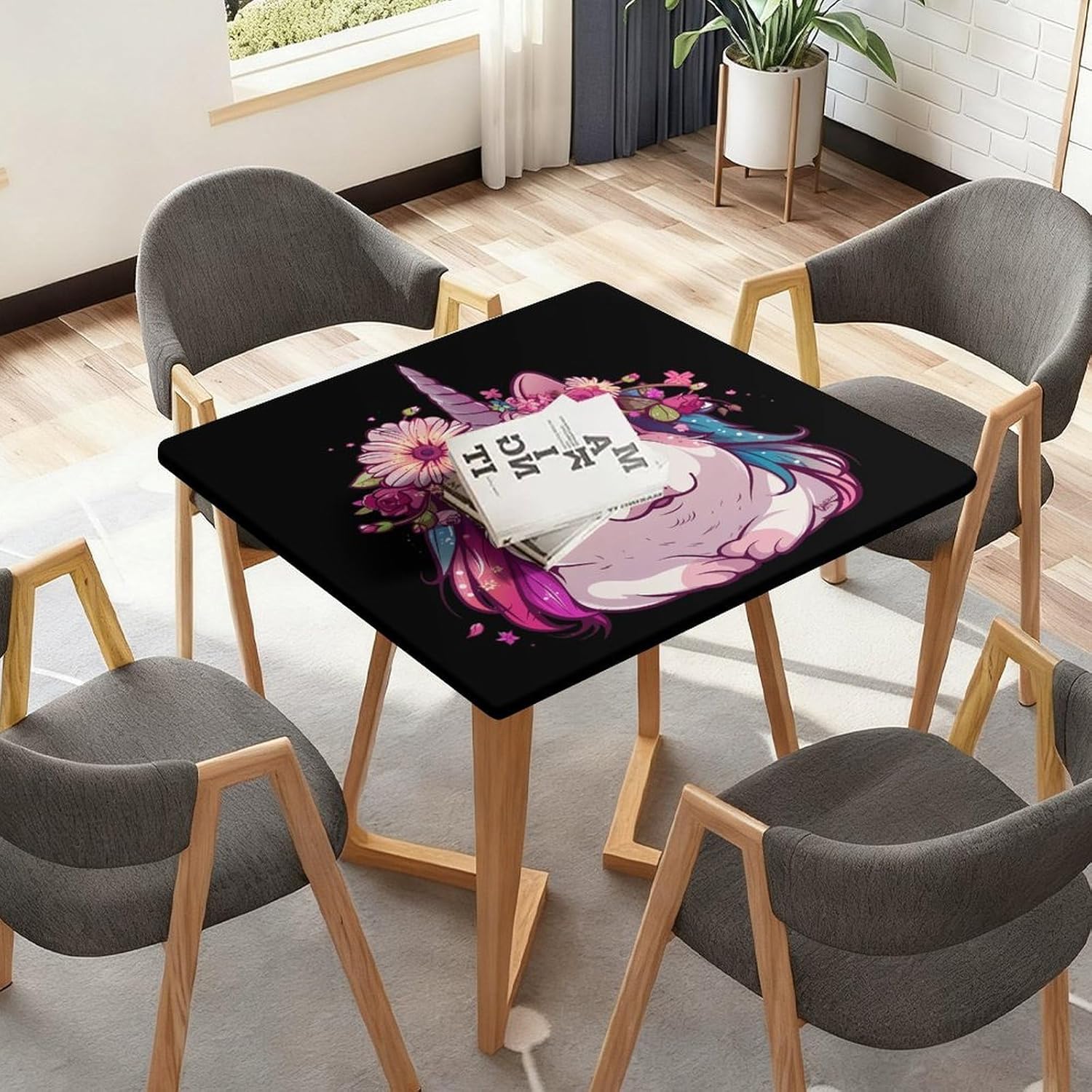 Guinicorn Guinea Pigs Pet Square Tablecloth Print Table Cloths Table Cover Wedding Party Holiday Decor
