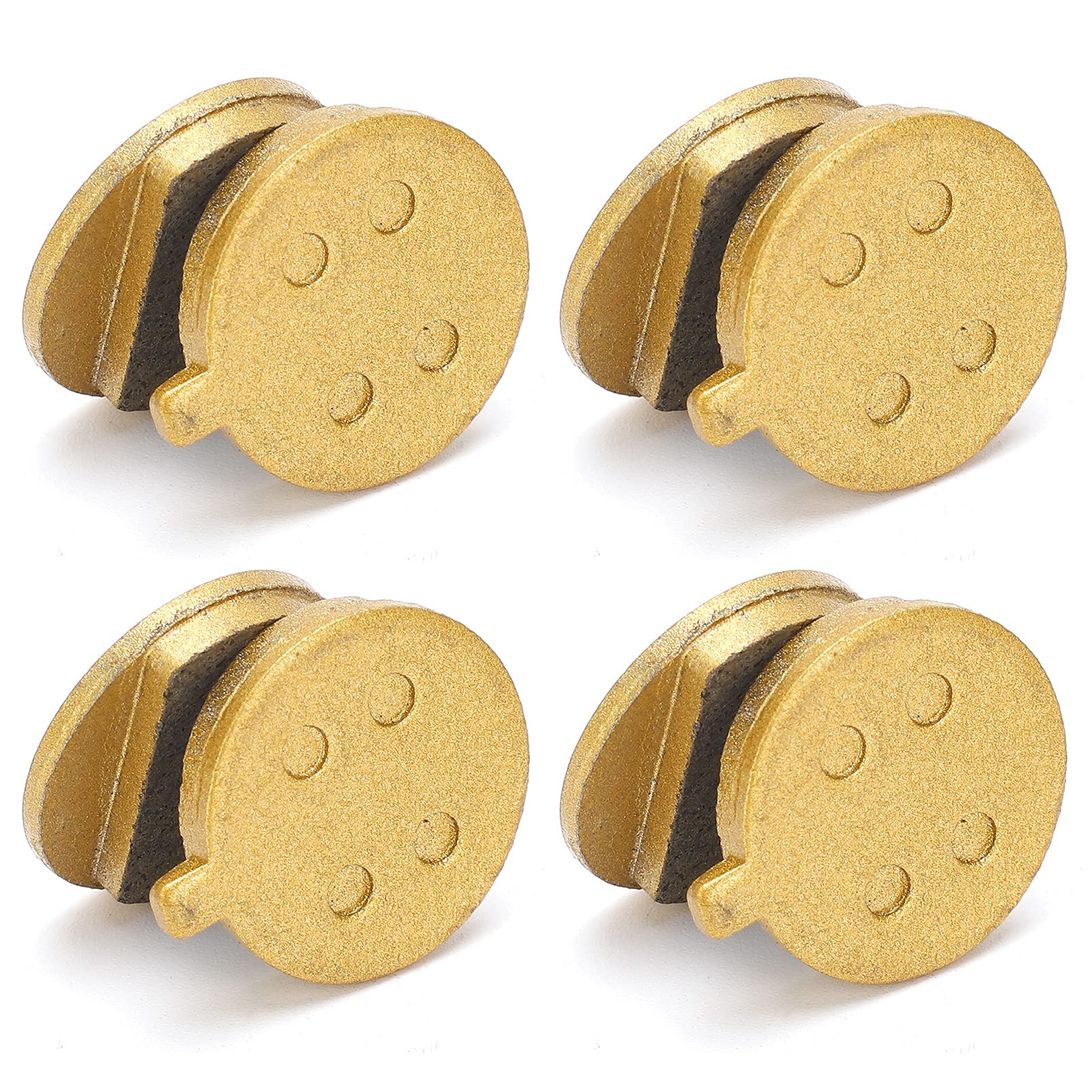 4 Paires de Plaquettes de Frein à Disque pour Scooter électrique à Base de Cuivre, Plaquettes de Frein Rondes, Durables et Résistantes à l'usure, pour Vélos de Montagne 4 Paires de Plaquettes de Frein à Disque pour Scooter électrique à Base de Cuivre, Plaquettes de Frein Rondes, Durables et Résistantes à l'usure, pour Vélos de Montagne