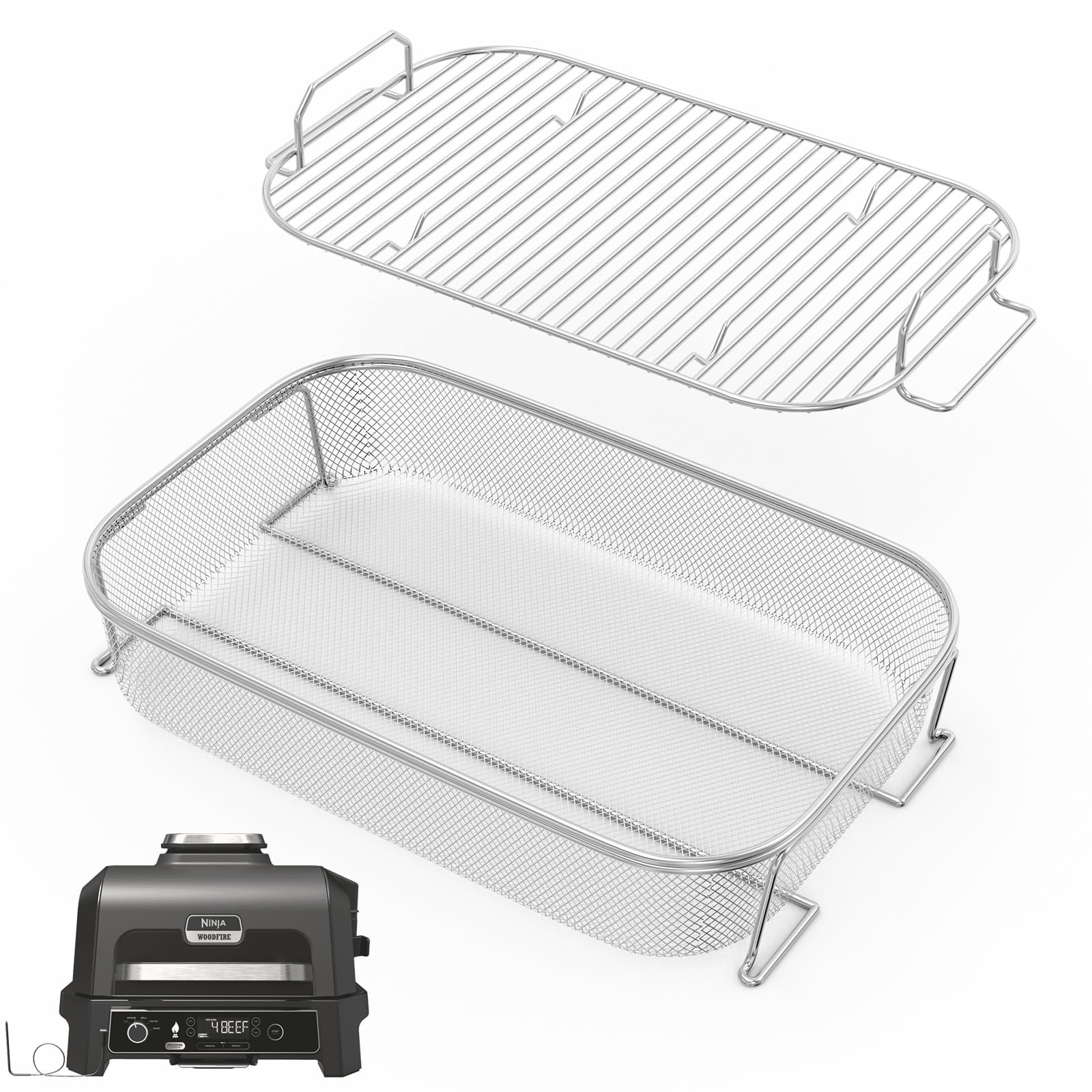 Amazon.com: Crisper Basket & Rack for Ninja Woodfire XL OG850