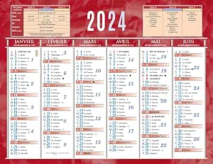 CALENDRIER 205 ROUGE 13 5 X 17 5 Cm BOUCHUT Amazon fr Fournitures De calendrier-205-rouge-13-5-x-17-5-cm-bouchut-amazon-fr-fournitures-de