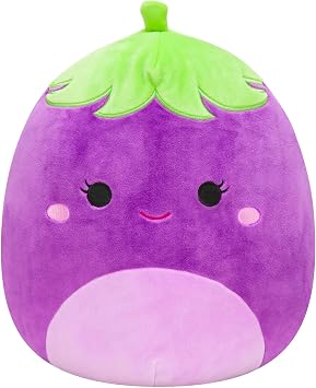 Squishmallows Official Kellytoy Plush 12/ Ultrasoft Stuffed Animal Toy Glenda The Eggplant, SQ20-012-AX