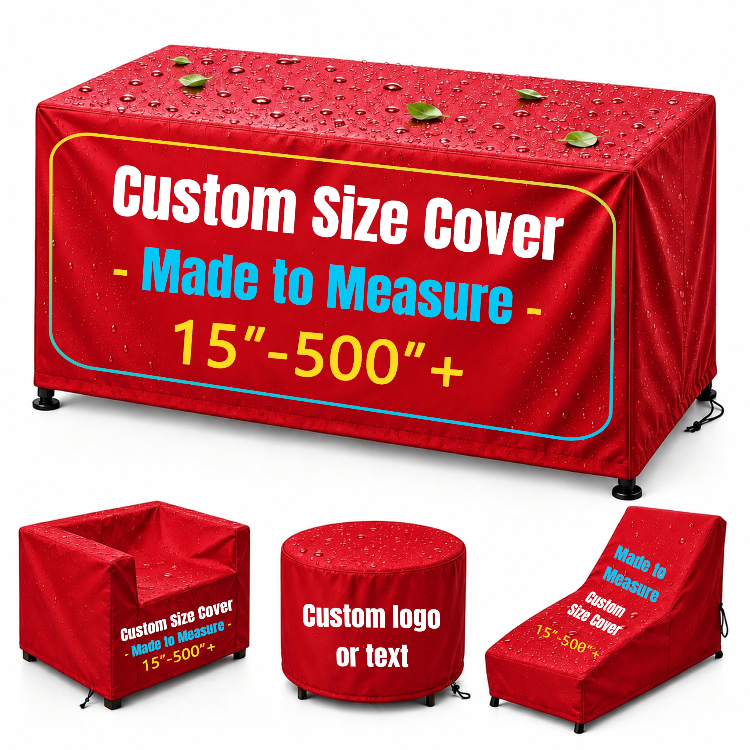 Custom Size Outdoor Furniture Covers, Waterproof Garden Furniture Covers