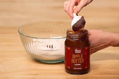 Miniatura 4 de Green Jay Gourmet Mantequilla de manzana, totalmente natural, sin gluten, para untar de manzana con manzanas, canela y especias, mantequilla de