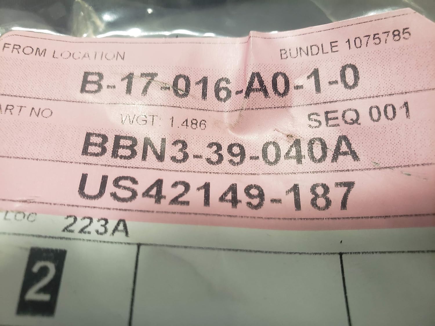 MAZDA 2 Engine Mount - BBN3-39-040A