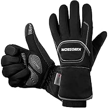 KINGSBOM -40F&deg; Waterproof &amp; Windproof Thermal Gloves - 3M Thinsulate Winter Touch Screen Warm Gloves - for Cycling,Riding,Running,Outdoor Sports - for Women and Men