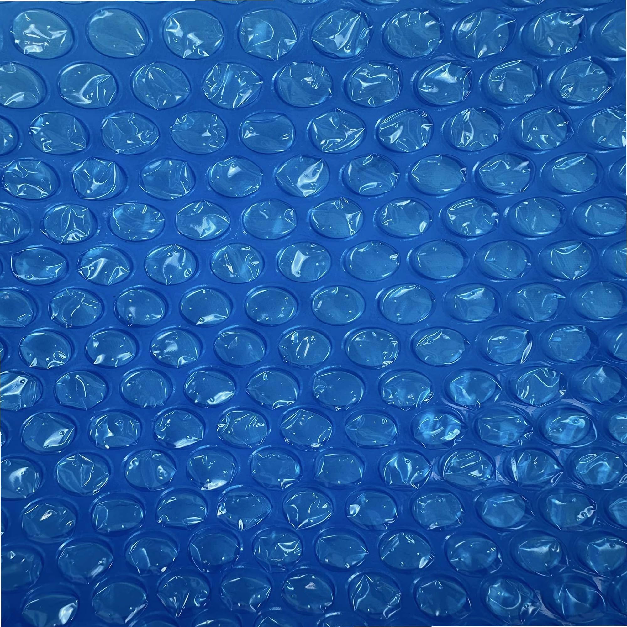 WERKA PRO Bâche à Bulles Ronde Polyéthylène 120 Microns - Traitement Anti-UV - Ø 3,56 m pour Bassin Ø 3,66 m - Bleu - Chauffage Économique Eau Solaire