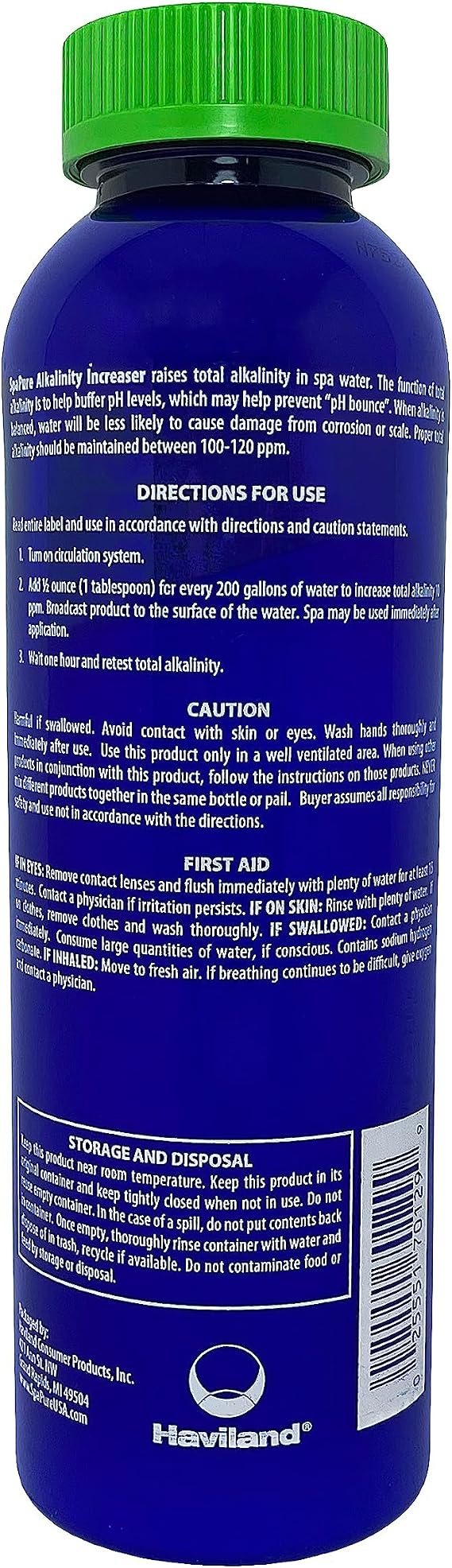 SpaPure Alkalinity Increaser 16oz