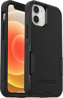 OtterBox Commuter Series Case, On-The-Go Protection for Apple iPhone 12 Mini - Black - Non-Retail Packaging