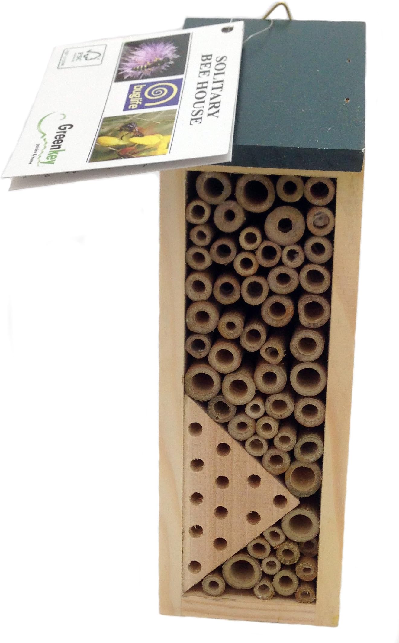 Greenkey 664 Solitary Bee and Wasp House - Brown