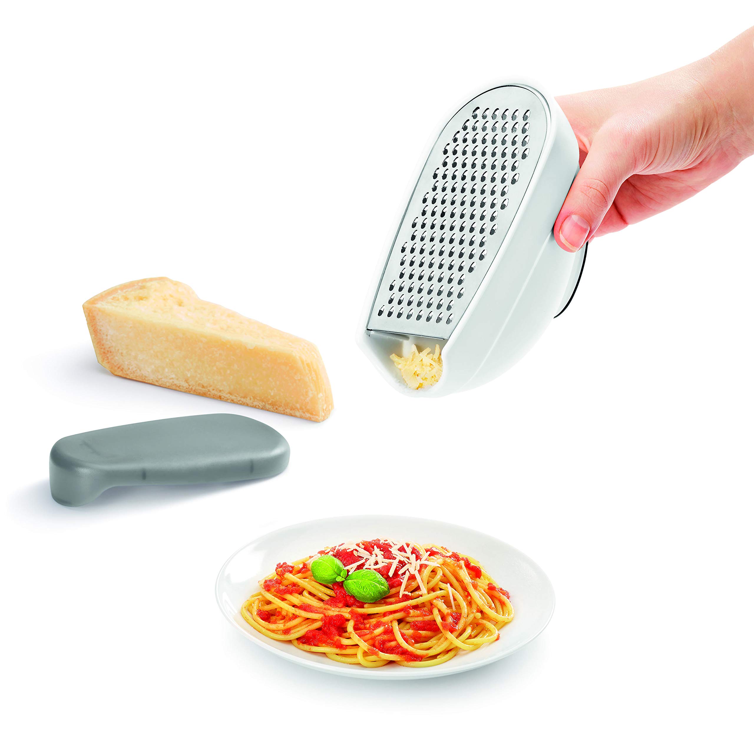 Metaltex 199709080 - Grattugia in plastica e acciaio INOX