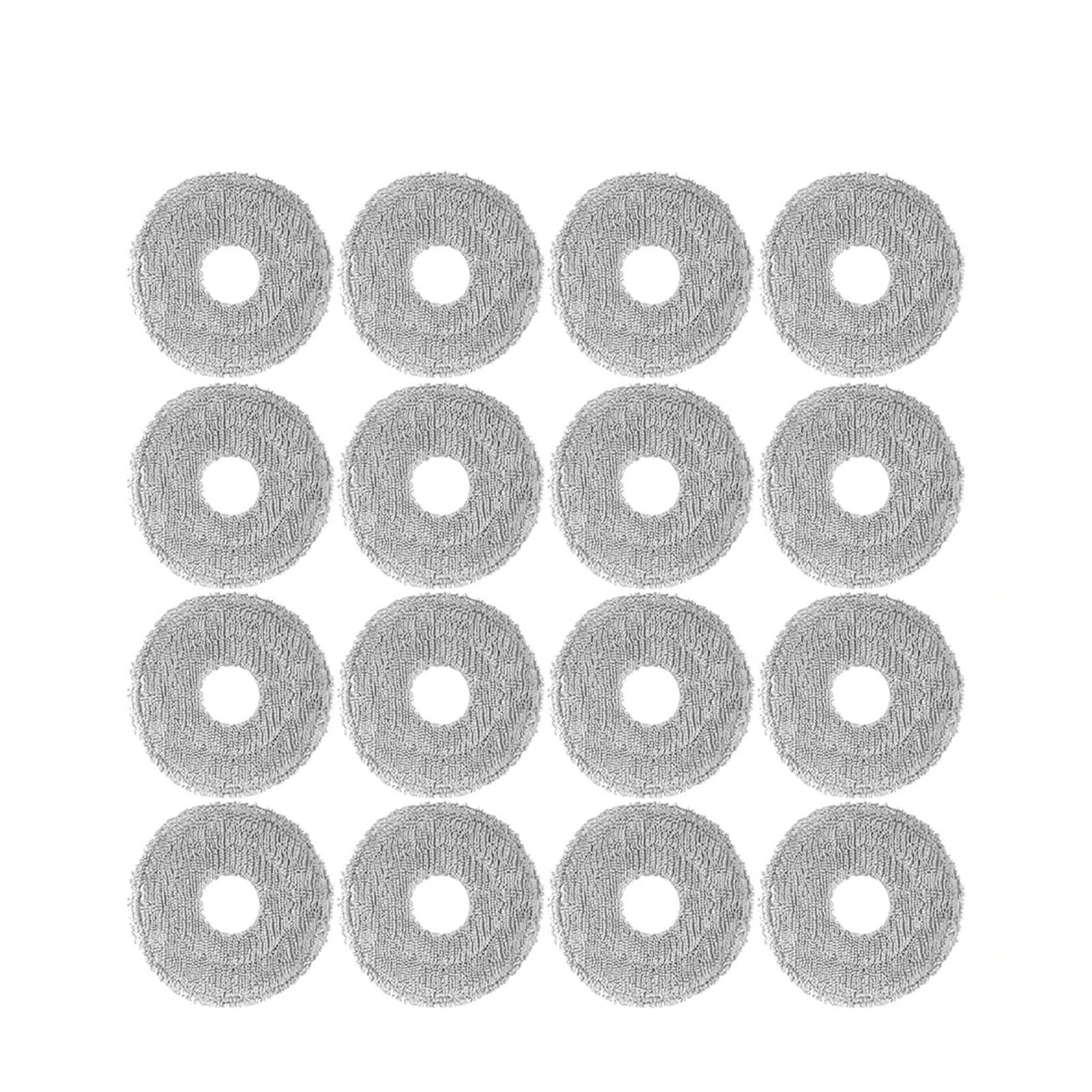 VIXWDRUTY Mop Pad,Compatible For Dreame，Bot L20 Ultra L30 Ultra X40 Ultra X20 X30 Pro S10 Pro X50 Ultra，Compatible For Xiaomi， X10+X20+Accessories(16pcs)