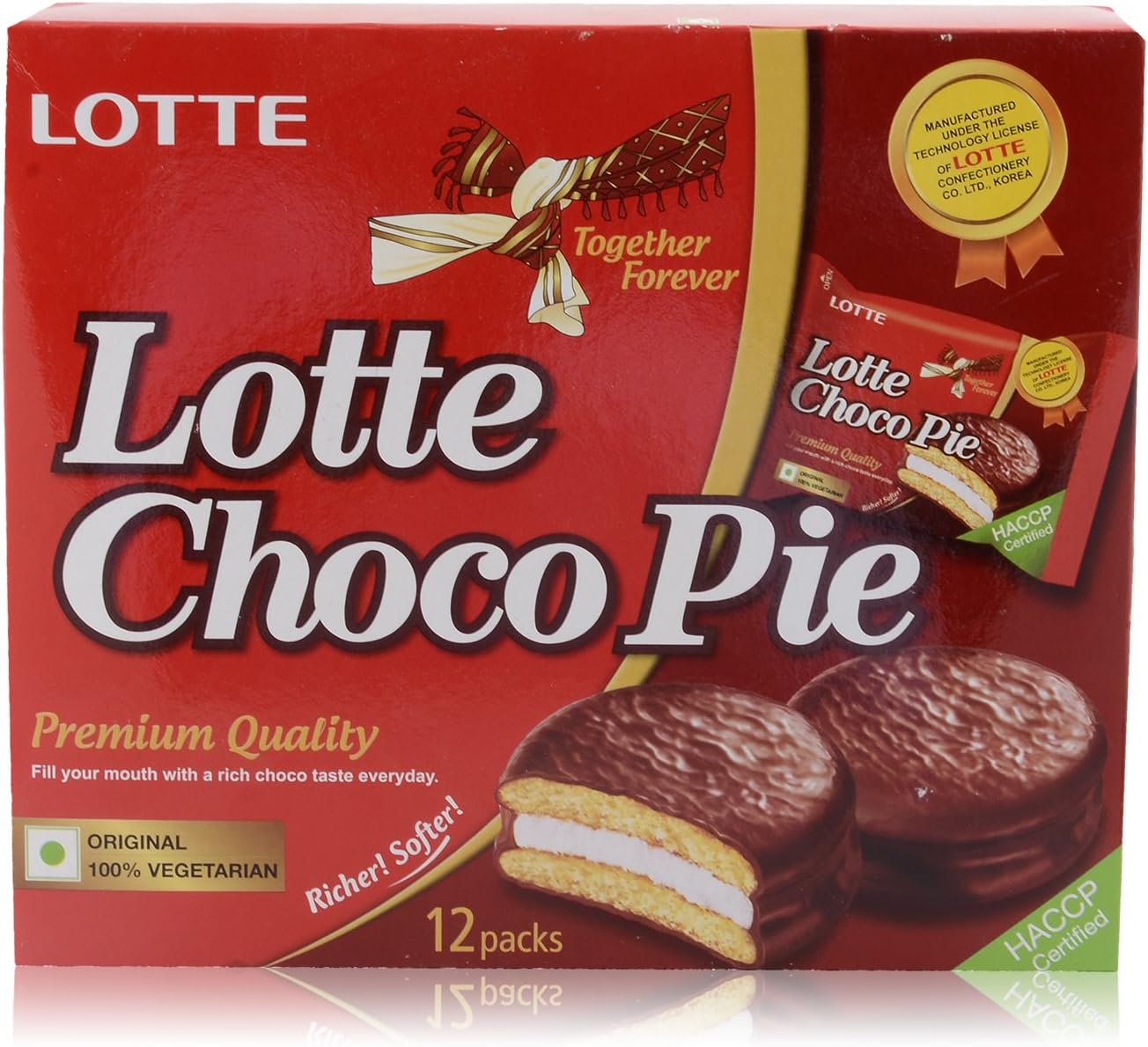 Lotte Cake - Choco Pie, 336g Pack