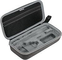 Vista 8 de Estuche de transporte para cámara DJI Osmo 360, bolsa de viaje protectora de almacenamiento portátil para Osmo 360 y accesorios (bolsa grande)