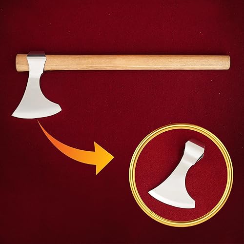 Miniatura 10 de Mythroyan Medieval Viking Axe Battle Ready - Disfraz renacentista de recreación