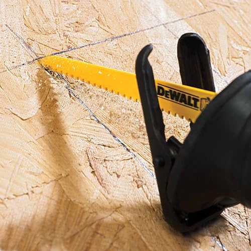 Miniatura 3 de DEWALT Reciprocating Saw Blades, Taper Back, 6-Inch, 6 TPI, 5-Pack (DW4802)