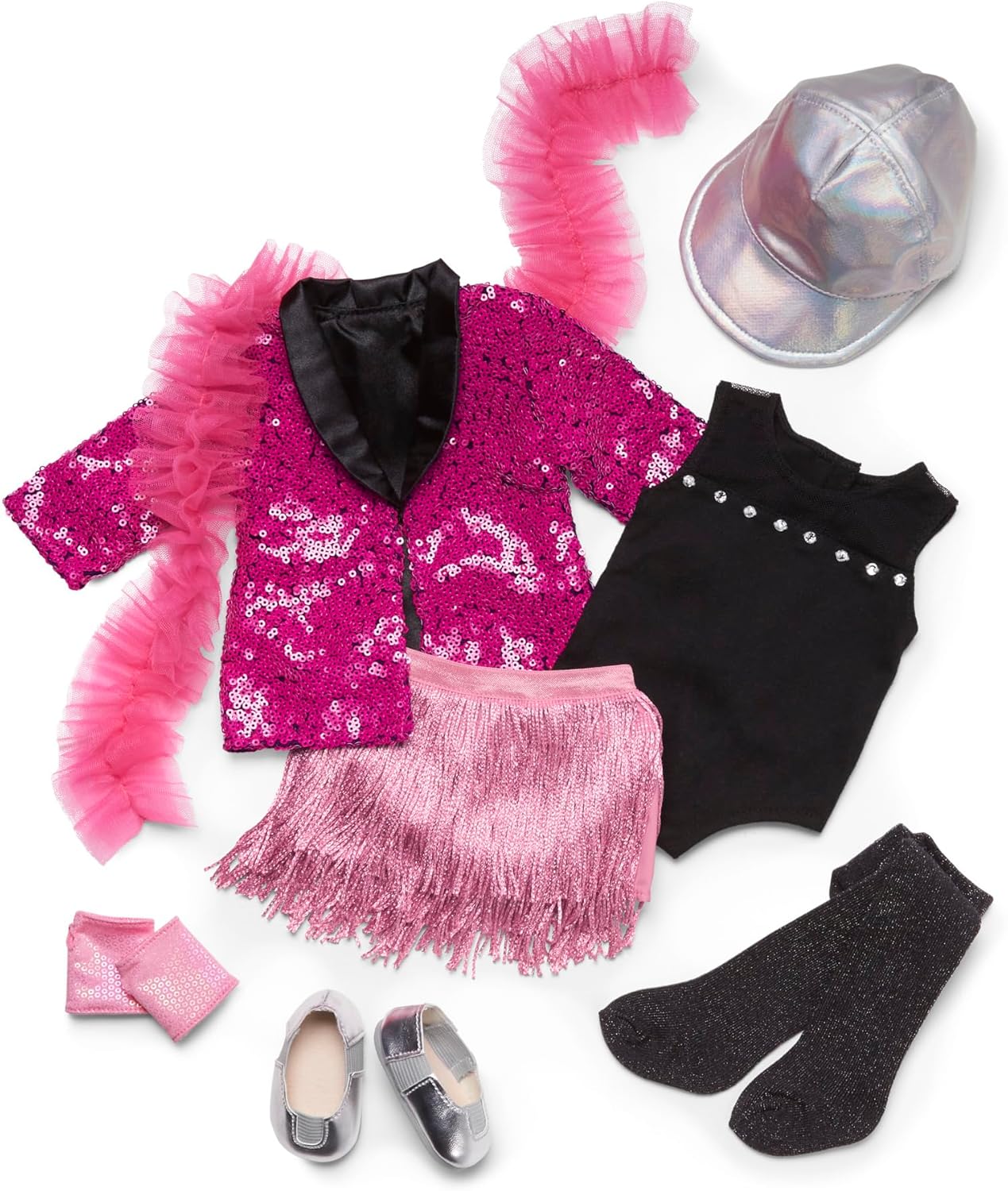 American Girl Girl of The Year Kavi Sharma 18-inch Doll Backstage Trunk Featuring 10+ Pieces for Ages 8+