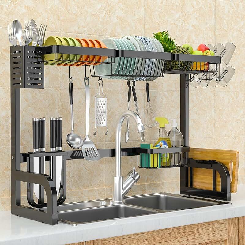 copper dish drying rack