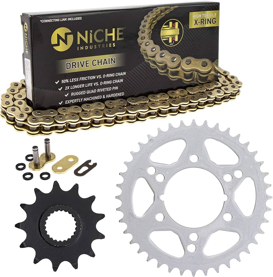 Amazon.com: NICHE Drive Sprocket Chain Combo for Polaris 4X4