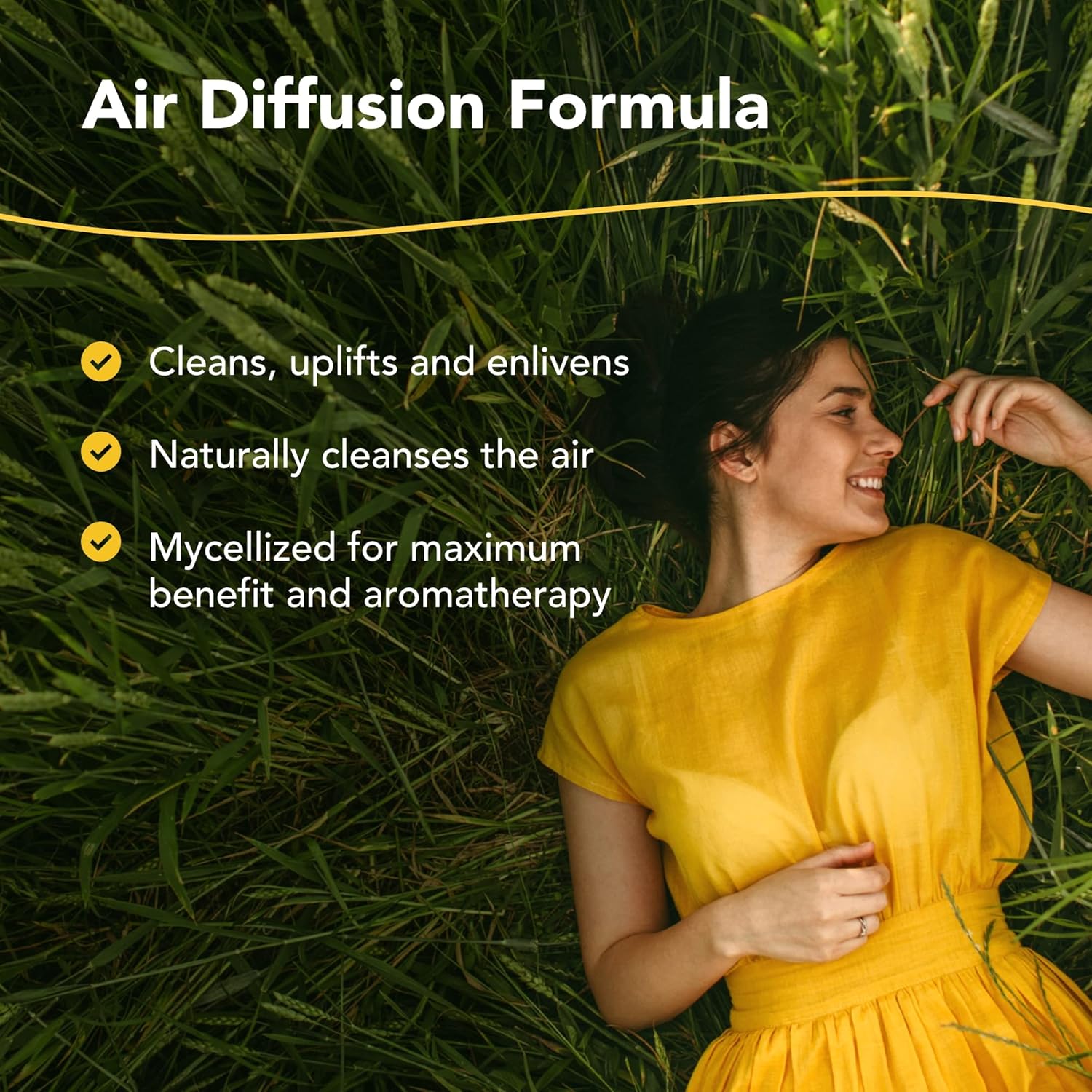 NORTH AMERICAN HERB & SPICE EssentiaClenz Air Diffusion Formula - 12 fl oz - Mycellized Essential Oil Blend - Non-GMO, Chemical Free