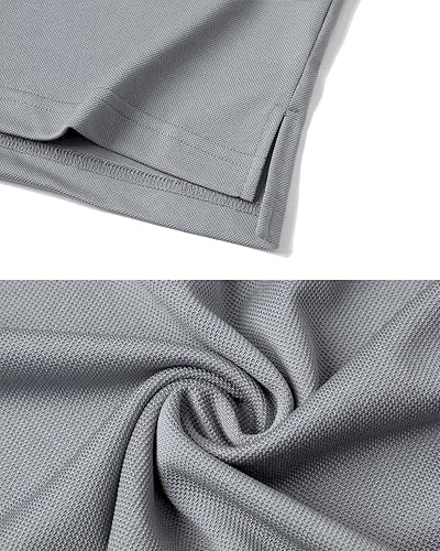 Miniatura 6 de NAVEKULL Polo táctico de manga larga para hombre, de secado rápido, ligero, militar, senderismo, deporte, golf, para uso al aire libre