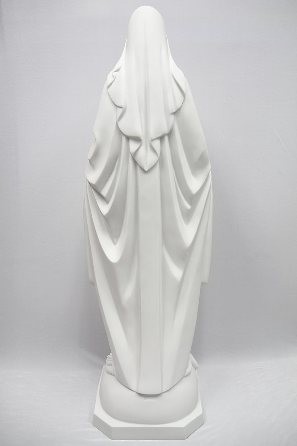 Vittoria Collection 47 Inch Our Lady of Grace Virgin Mary Madonna Mother Catholic Religious Statue Sculpture Indoor Outdoor Garden Grotto Made in Italy