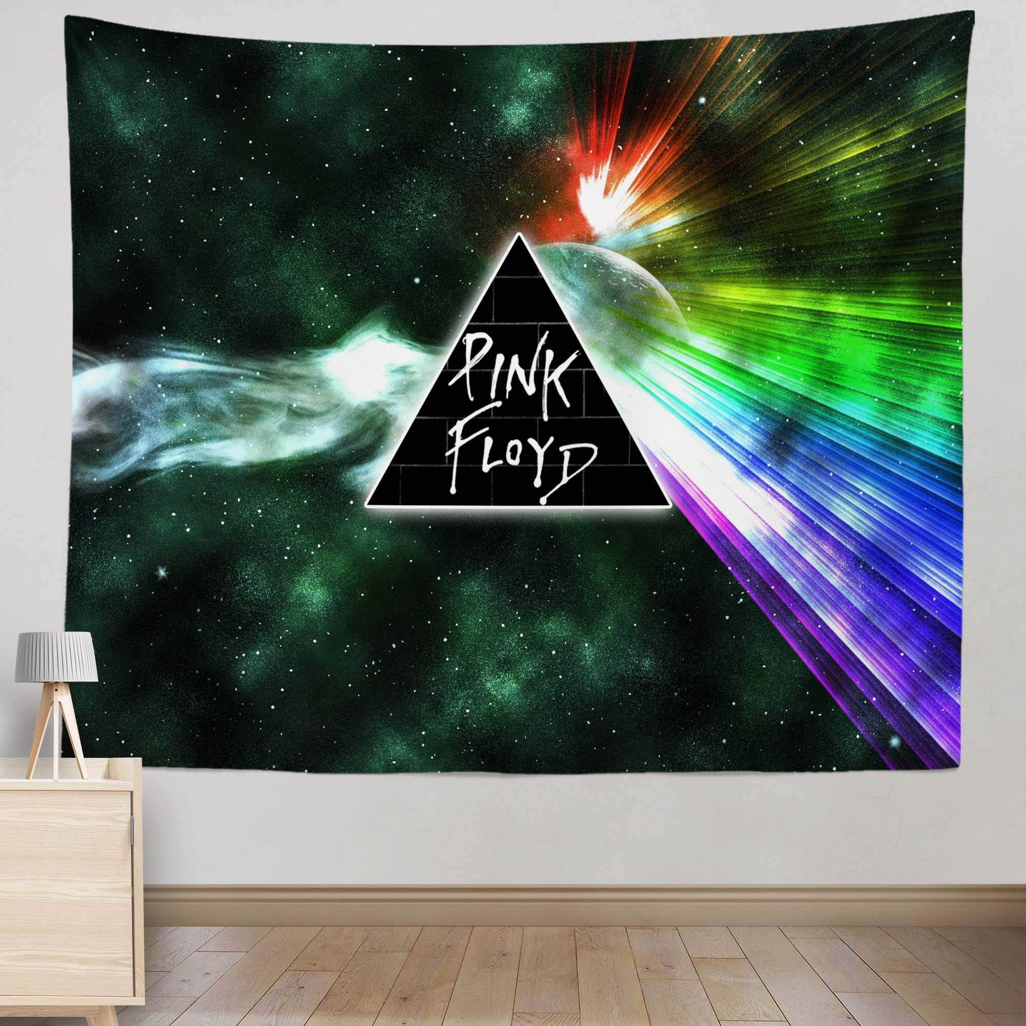 Olivesleep Multi 43 Tapestry Pink Floyd Wall Hangings,Art Decor Home Dorm,Living Room,Bedroom Tapestries(,150X200cm)