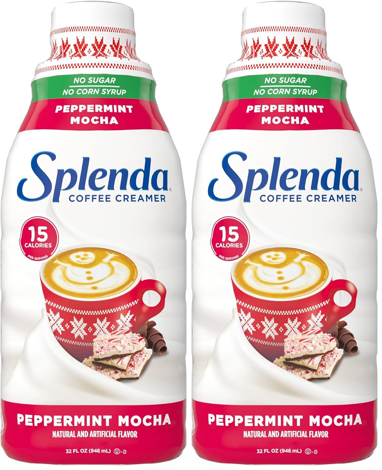 SPLENDA Sugar Free French Vanilla Coffee Creamer, 32 Fl Oz (Pack of 6)