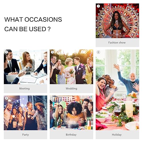 Miniatura 7 de Sofeiyan - Extensión de cola de caballo larga y rizada de 13, con clip, extensiones de pelo sintético de aspecto natural para mujer (Mezcla de