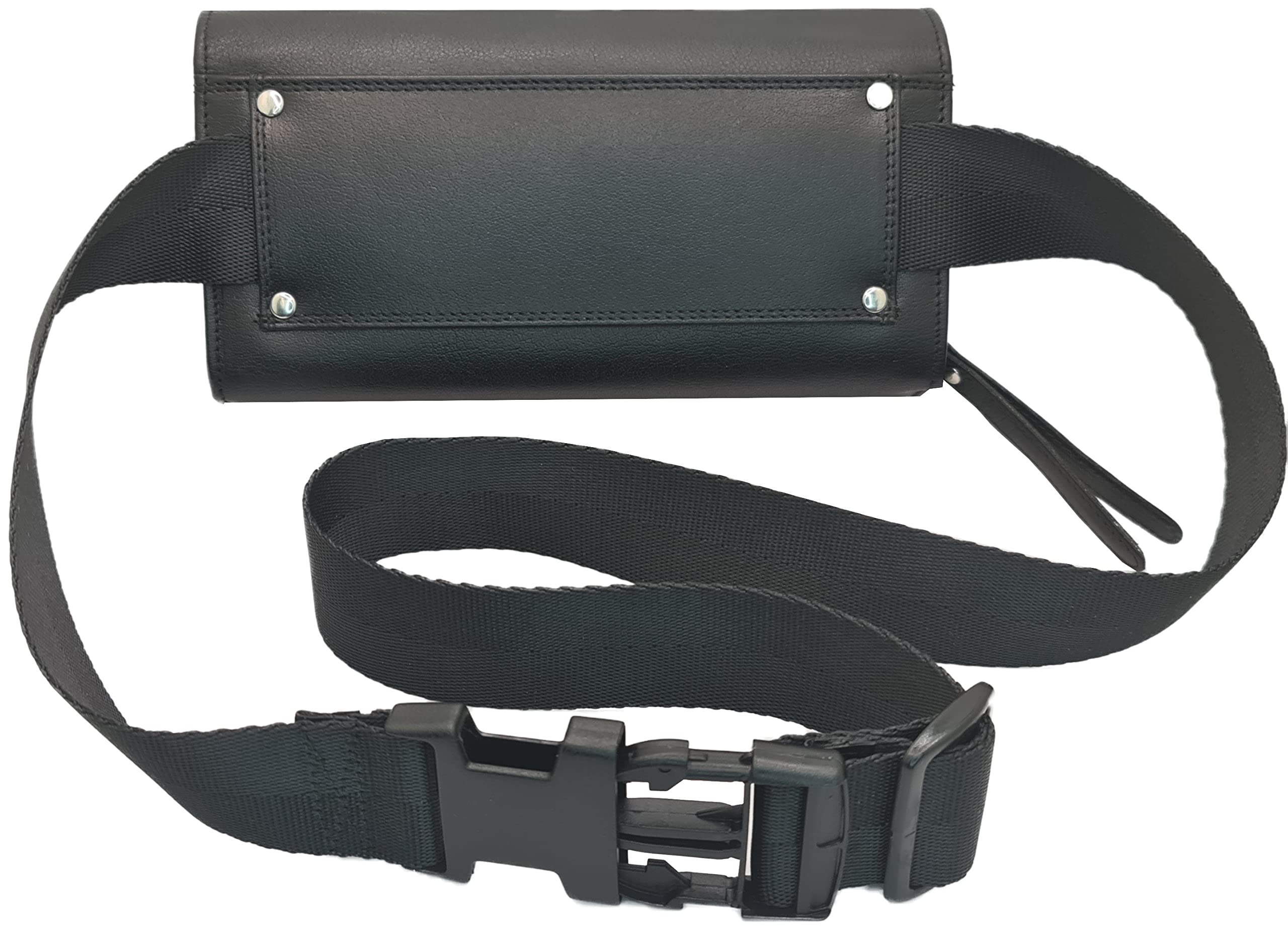 Bolsa de banana para servidor de piel auténtica, cierre con imán, ideal para servidor, bar, tranquilizador, pubs, restaurantes, puertos, etc
