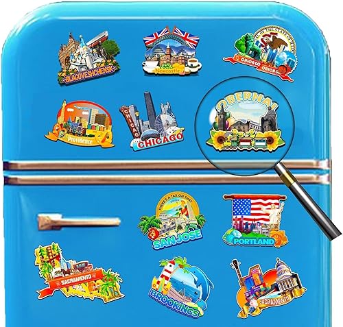 Miniatura 4 de Obernai Grand Est France - Imán de madera para nevera, monumentos en 3D, recuerdos coleccionables, decoración hecha a mano, 2960