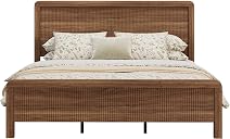 king size bed frame wood Top2商品