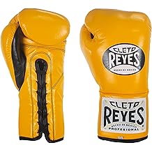 CLETO REYES Professional Competition Boxing Gloves for Men and Women, Leather and Horsehair, MMA, Kickboxing, Muay Thai, Lace Up
