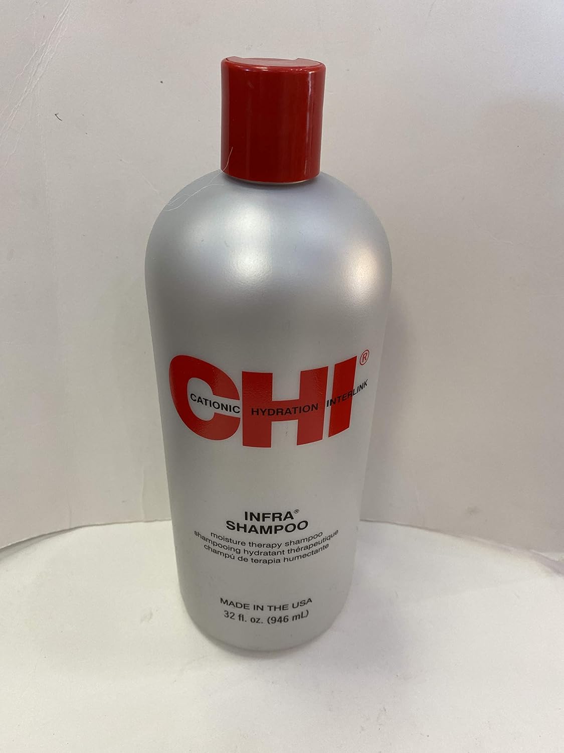 Limited Edition C.H.I. Infra Shampoo 32 oz -Name Brand Perfume Samples Included-