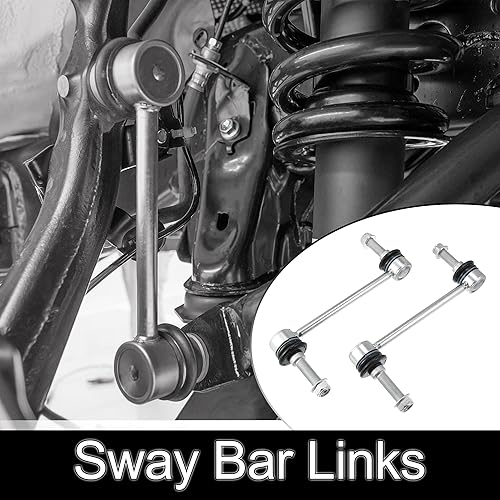 Miniatura 3 de X AUTOHAUX 2 unids barra estabilizadora delantera enlaces K750064 estabilizador Link suspensión kit para Mercedes-Benz GL320 2007-2009 1643201232