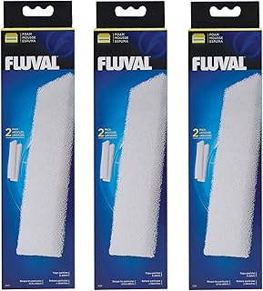 (3 Pack) Fluval Filter Foam Block 404/405, 2 Blocks each