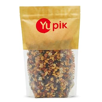 Yupik Trail Mix, 2.2 lb 35.2 oz, A Blend of Peanuts, Raisins, Sunflower Seeds, Pineapples, Papaya, Raisins, Pumpkin Seeds & Almonds, Kosher, Vegan, Perfect for Snacking, Baking & Nutrition Bars