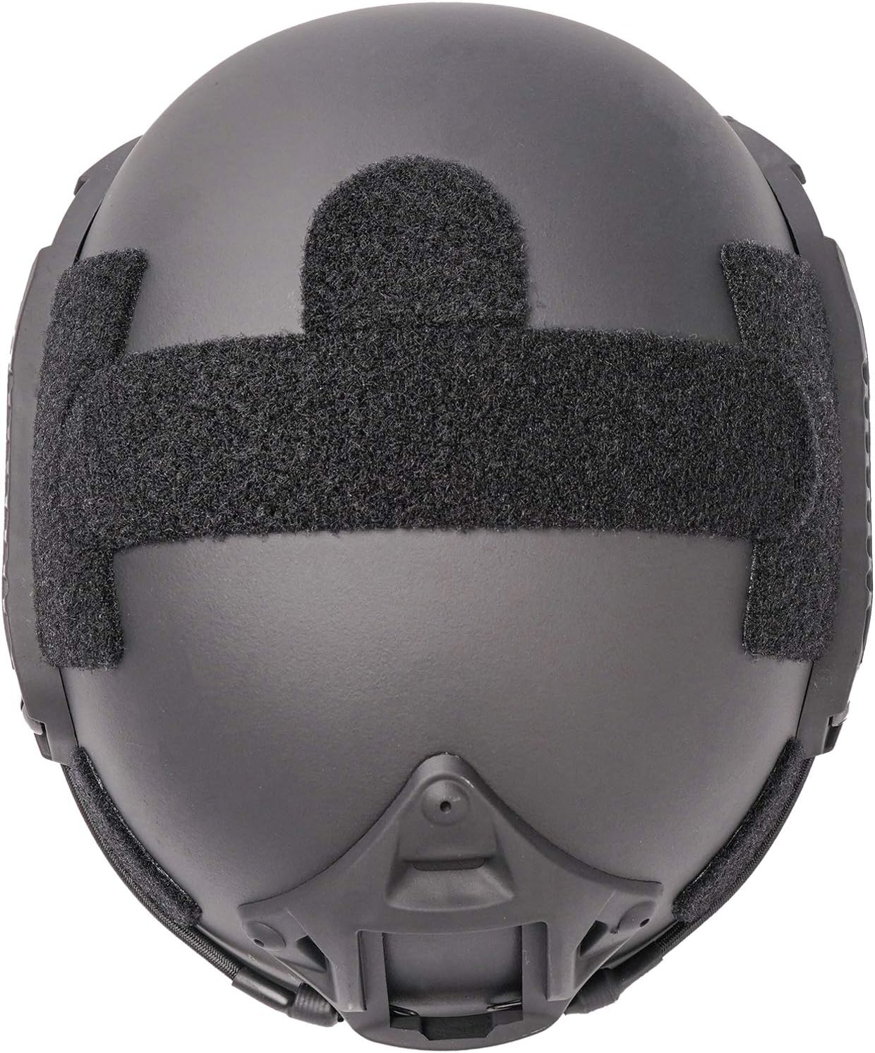 Generic Airsoft MH Helmet Adjustable Fast Base Jump Helmet ABS Military Tactical Helmet for Paintball Wargame (Black), Medium : Sports & Outdoors