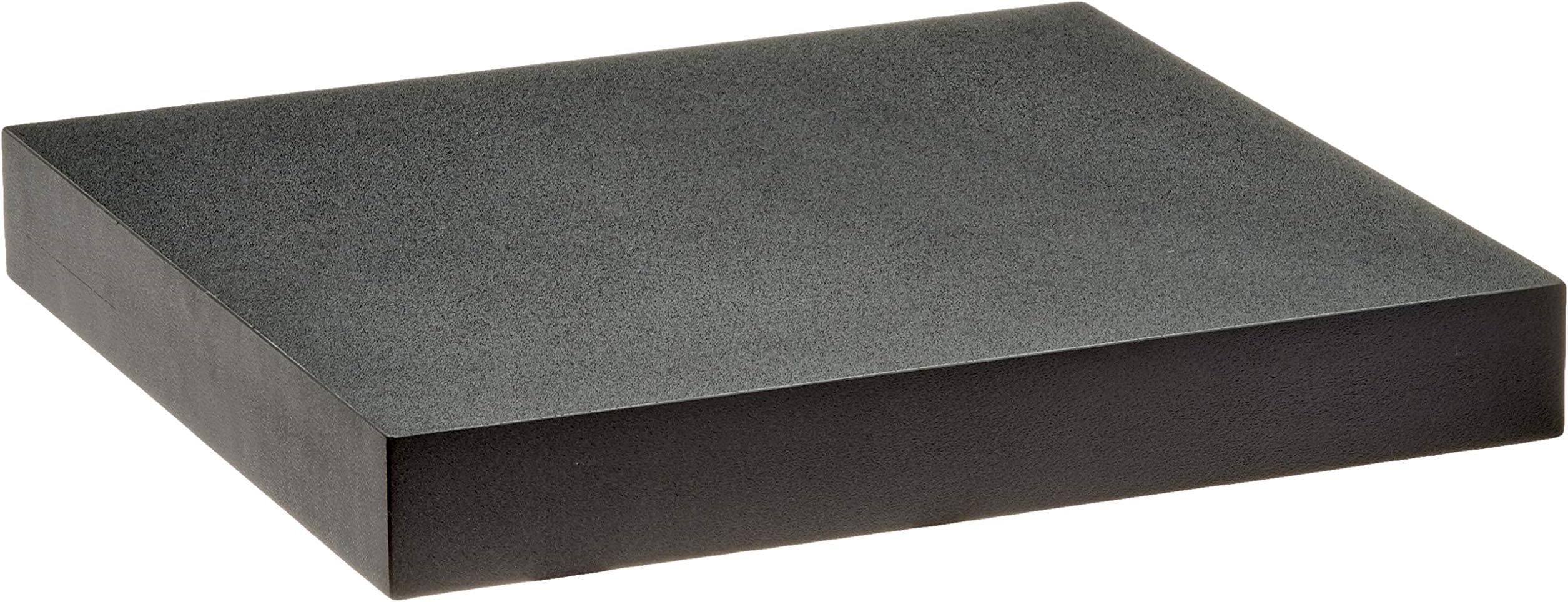 Modul'Home - 6RAN790BC - floating panel shelf/MDF 25 x 22.8 x 3.4 cm, black, L25xP22,8x3,4cm