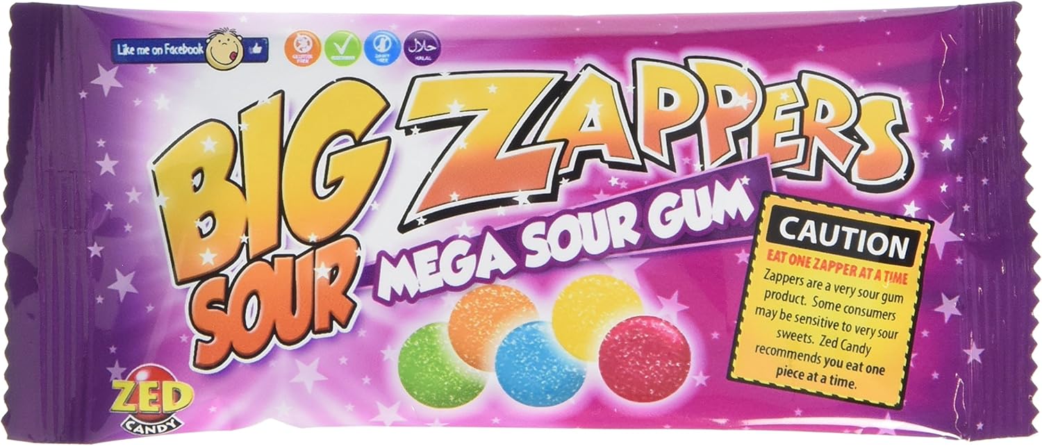 ZED Candy Big Sour Zappers Amazon.co.uk Grocery