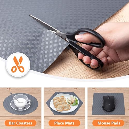 Miniatura 3 de Revestimientos para armarios de cocina, revestimientos para refrigeradoras, resistentes al agua y al aceite, alfombrillas antideslizantes para