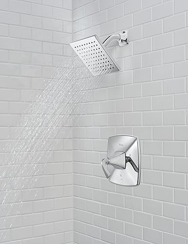 Miniatura 6 de Pfister LG897BSC LG89-7BSC Bronson - Moldura de ducha con 1 manija en cromo pulido, 2 agujeros