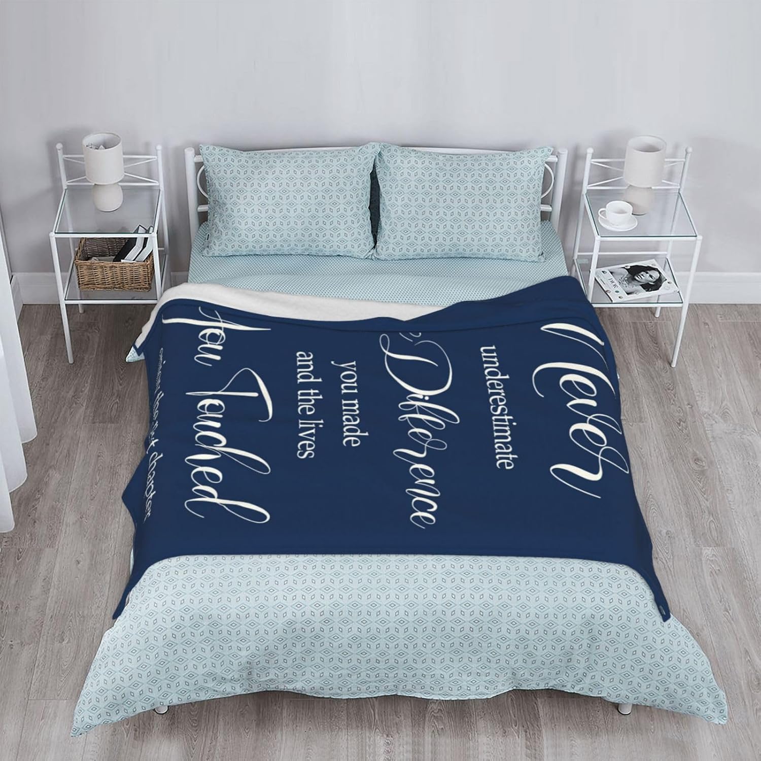 Farewell Gifts Blanket, Goodbye Gifts Blankets with Inspirational Words, Coworker Leaving Job Gifts Throw Blanket, Thank You Gifts Throws for Women Men, Soft Throw Blankets (80"x60")