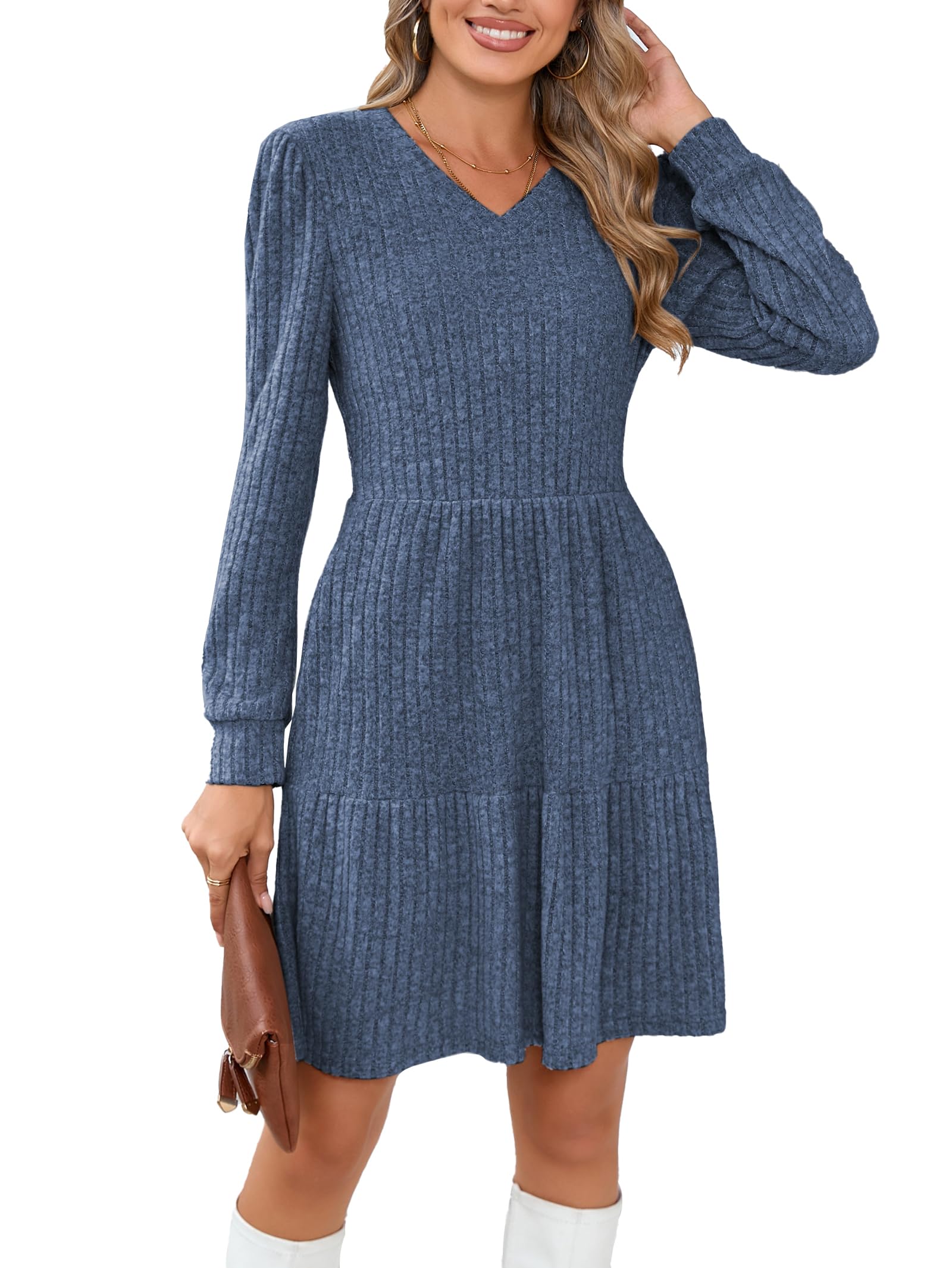 navy blue dress for baby girl Winter Spirit Week Dress Up Ideas main image 1