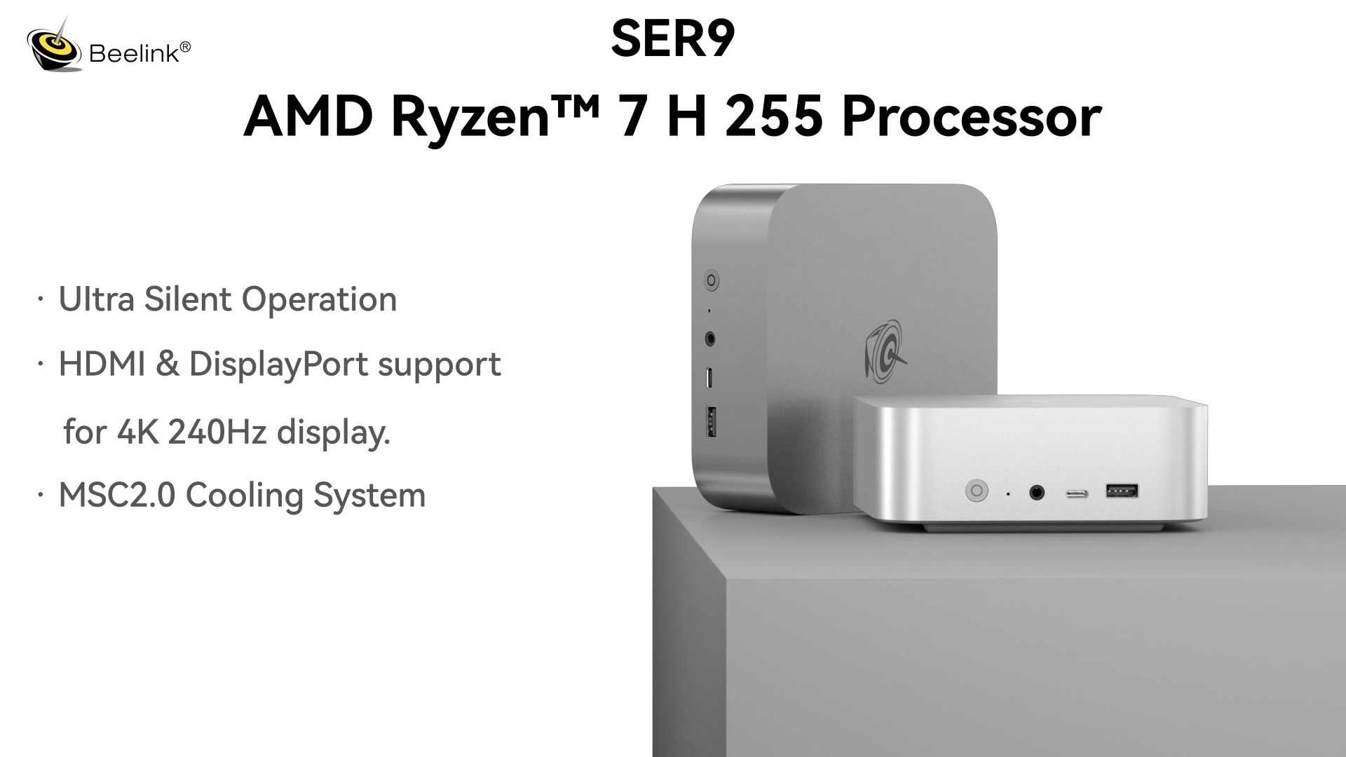 SER SERIES MINI PC 4世代 AMD Ryzen 7 Amazon.com: Beelink SER9 Mini PC, AMD Ryzen 7 H 255(8C/16T, up to
