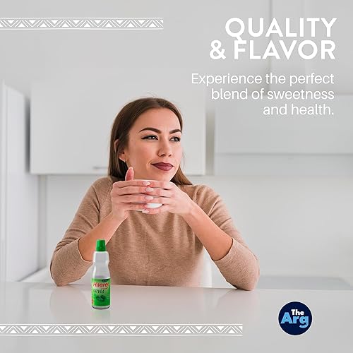Miniatura 5 de Edulcorante de Stevia - Sustituto sin azúcar | Líquido dulce cero 0 calorías - Añadir a la bolsa de comestibles | Para té caliente y café frío