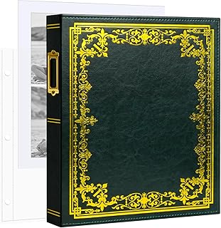 Vienrose Scrapbook Photo Album, 8.5