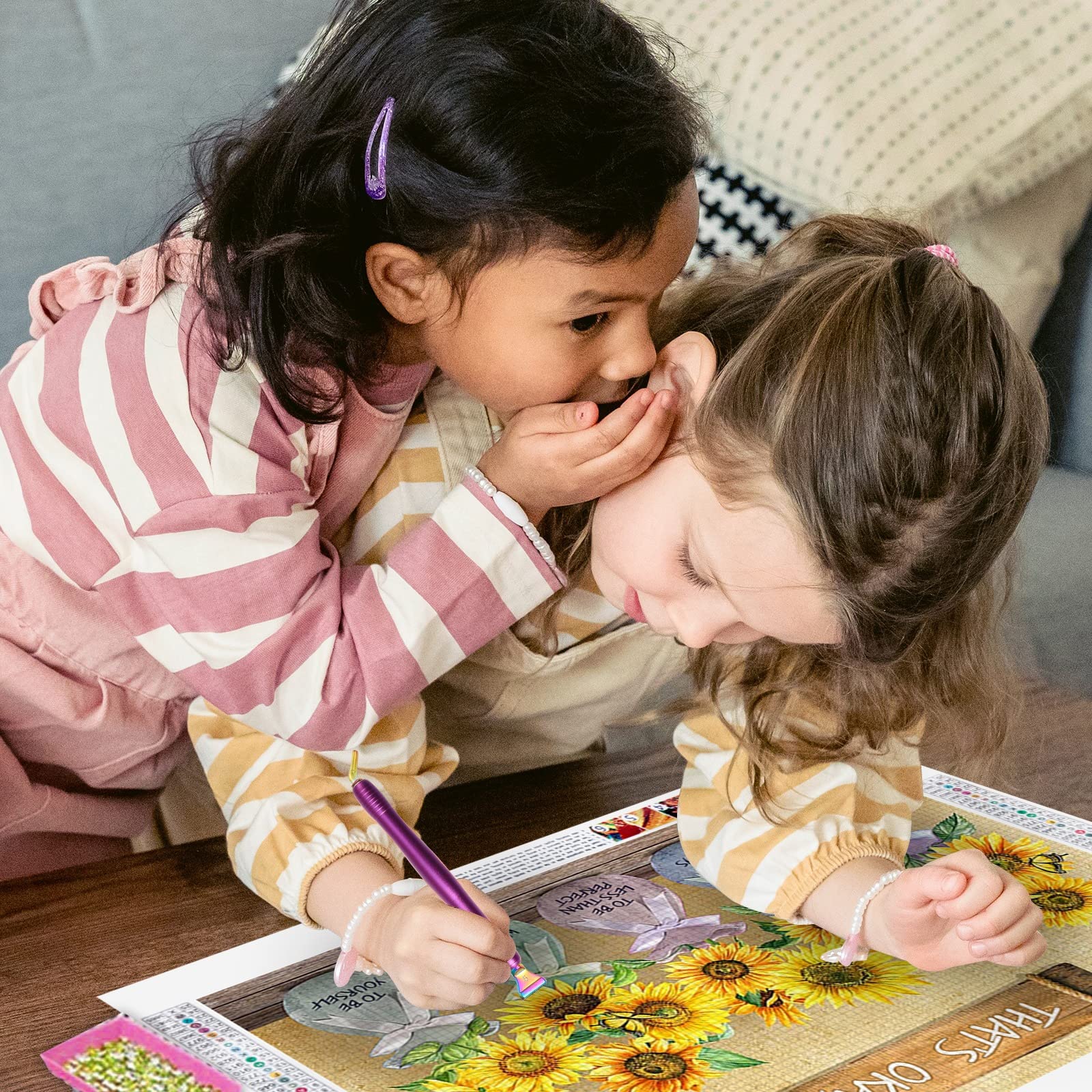 Colla Per Diamond Painting - 24 Pezzi Con Scatola Organizer, 4 Colori - Foto 9