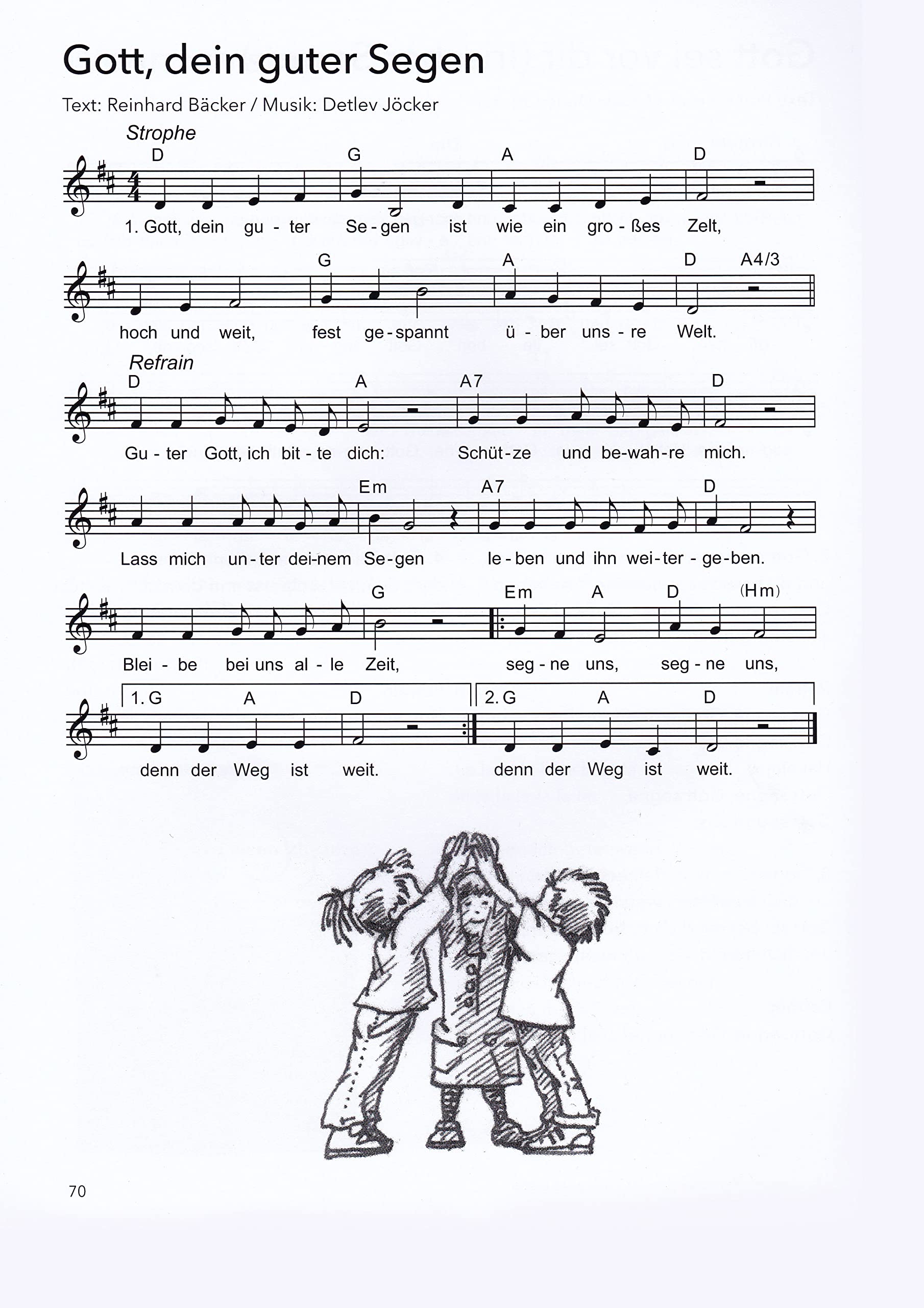 Detlev Jöcker: Meine schönsten Kirchenlieder: 80 religiöse Kinderhits (Gott, dein guter Segen, Licht der Liebe, Du hast uns deine Welt geschenkt) ... Detlev Jöcker (Text, Melodie, Gitarrengriffe)