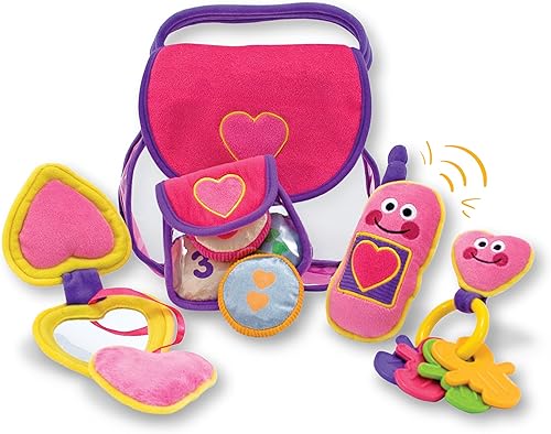 Miniatura 1 de Melissa  Doug Pretty conjunto para niños pequeños Pretty Purse Fill and Spill Soft Play Estándar MulticolorNinguno