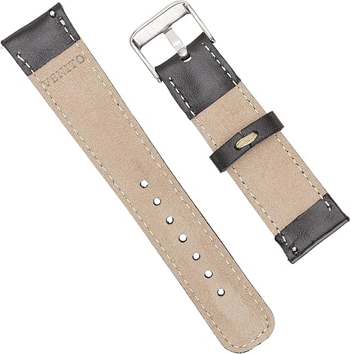 Vista 11 de Venito Correa de reloj de piel Toscana compatible con Samsung Galaxy Watch Active/Active 2